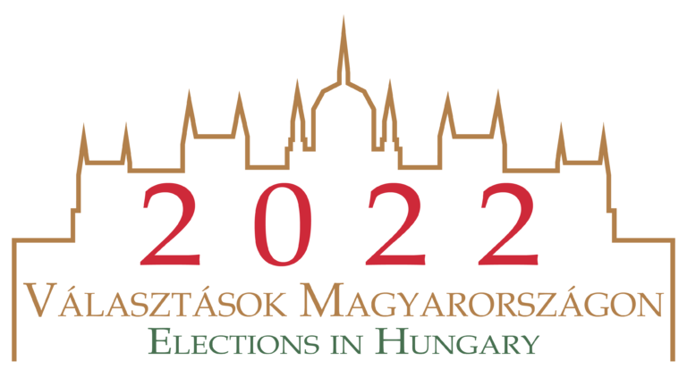 Hungary election 2022, full color on white background - UNUSED