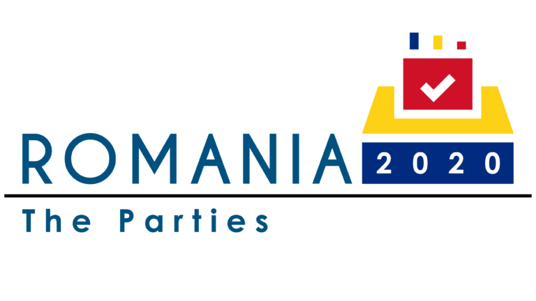 Romania 2020 election, white background